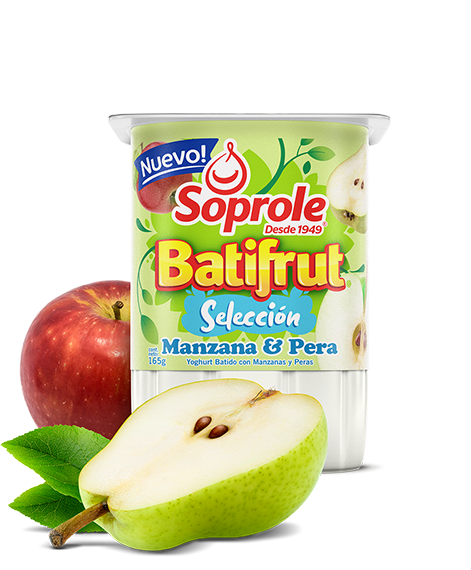 Yoghurt Batifrut Selección Manzana Pera 165 gr